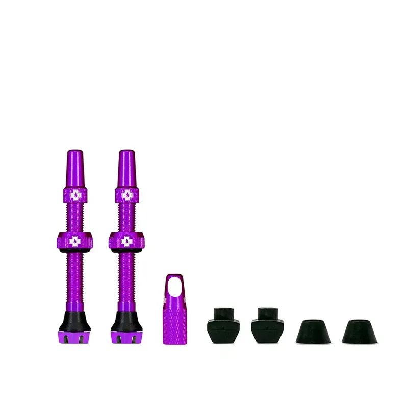 Muc-Off Tubeless Valves V2 in Purple