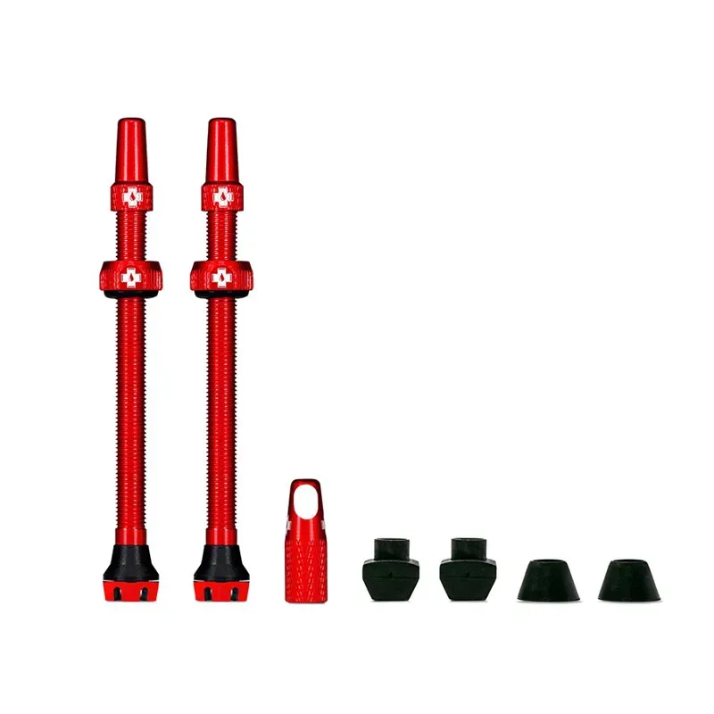 Muc-Off V2 80mm Tubeless Valve in Red