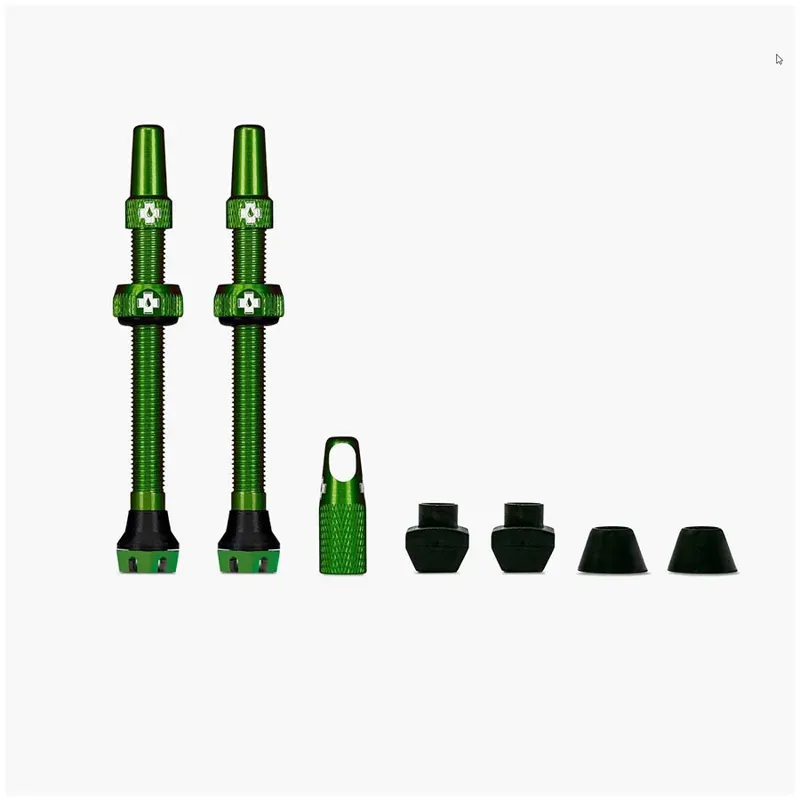 Muc-Off V2 80mm Tubeless Valve in Green