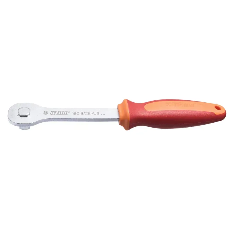 Unior Pro Socket Handle in Red