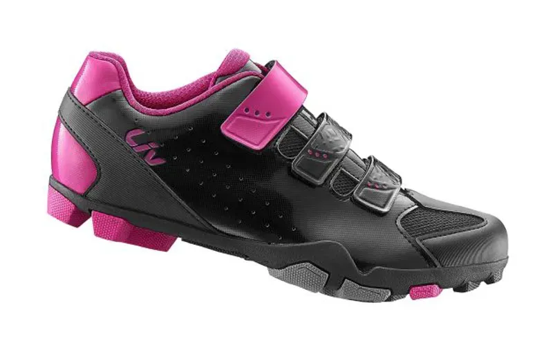 Liv Fera Shoes in Black/Fuchsia size 42