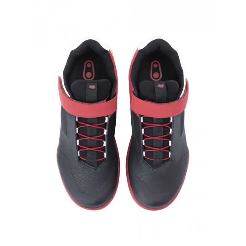 Crank Brothers Stamp Speed Lace MTB Shoes in Red/Black/White-2