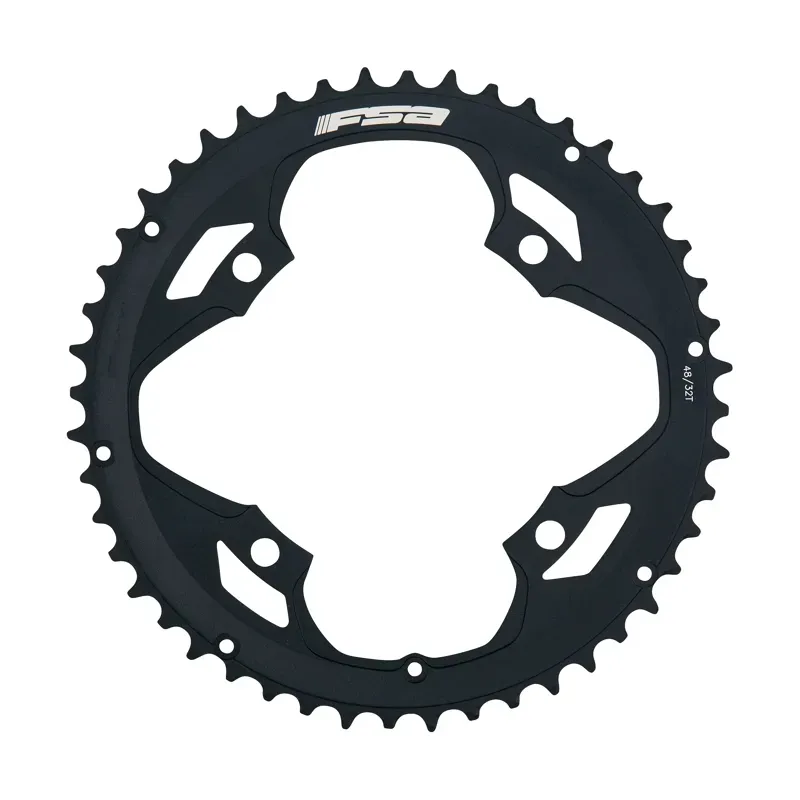 FSA Pro Road Bike 2x11 120 BCD Chainring in Black