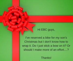 How to wrap a bike