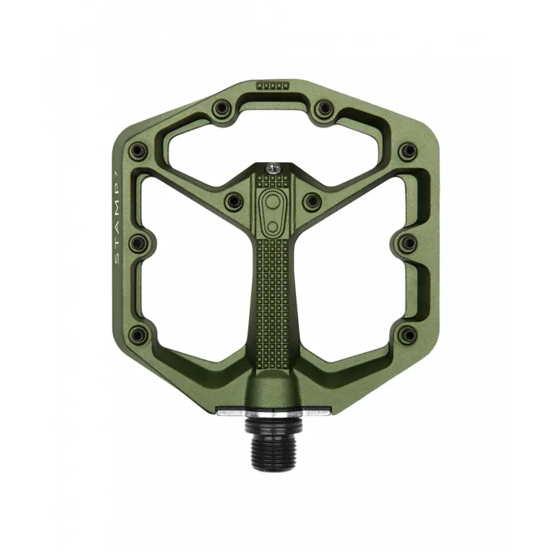 Crank Brothers Stamp 7 Pedal in Camo Green Small