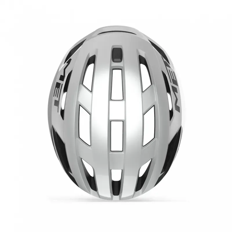 MET Vinci MIPS Helmet in White/Silver-3