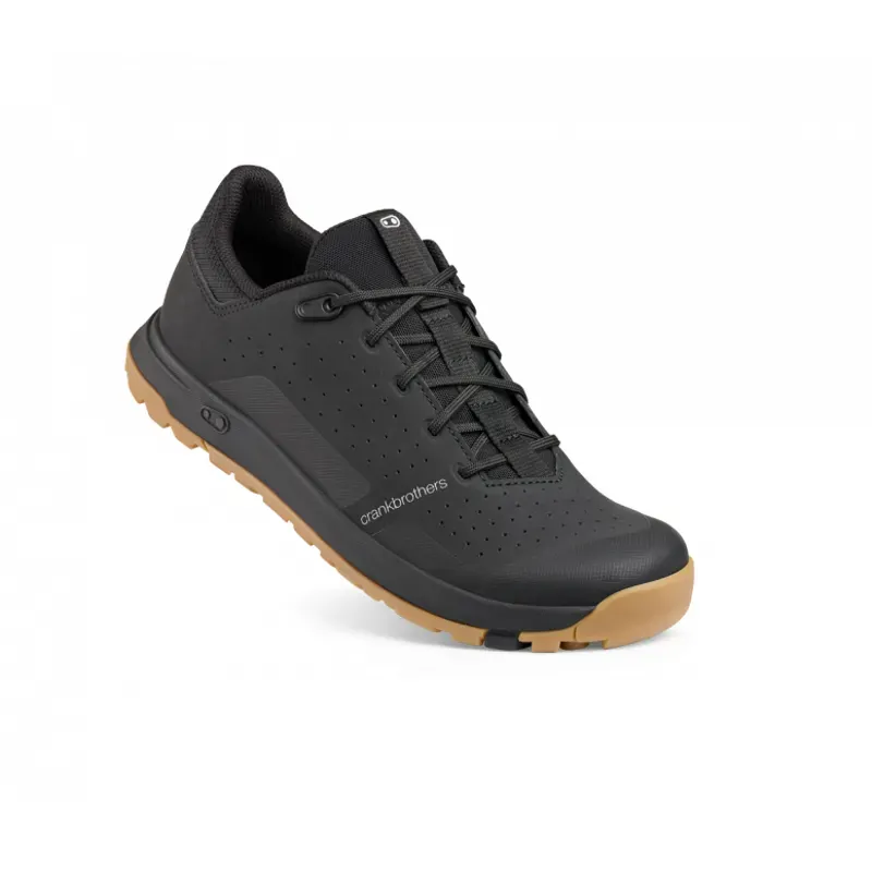 Crank Brothers Stamp Trail Lace Shoes in Black