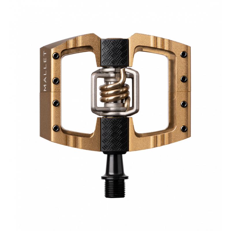Crank Brothers Mallet DH Pedals in Bronze-2