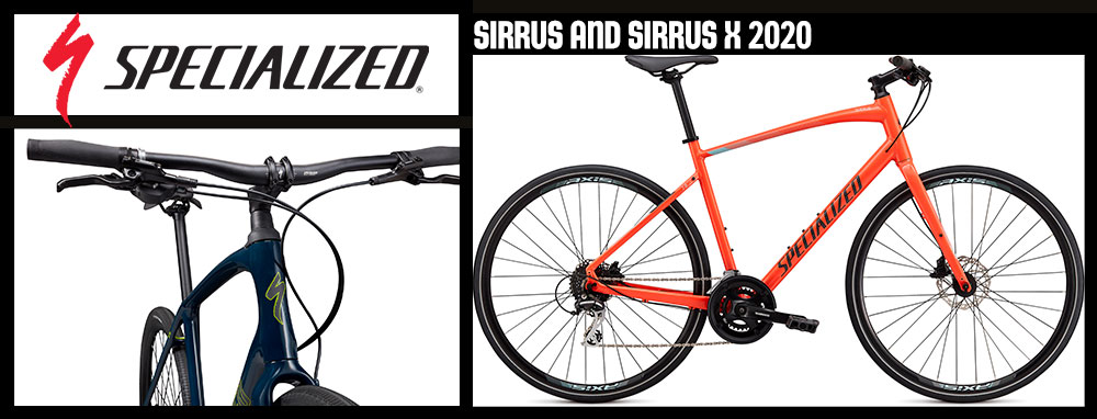 Specialized Sirrus and Sirrus X 2020 range