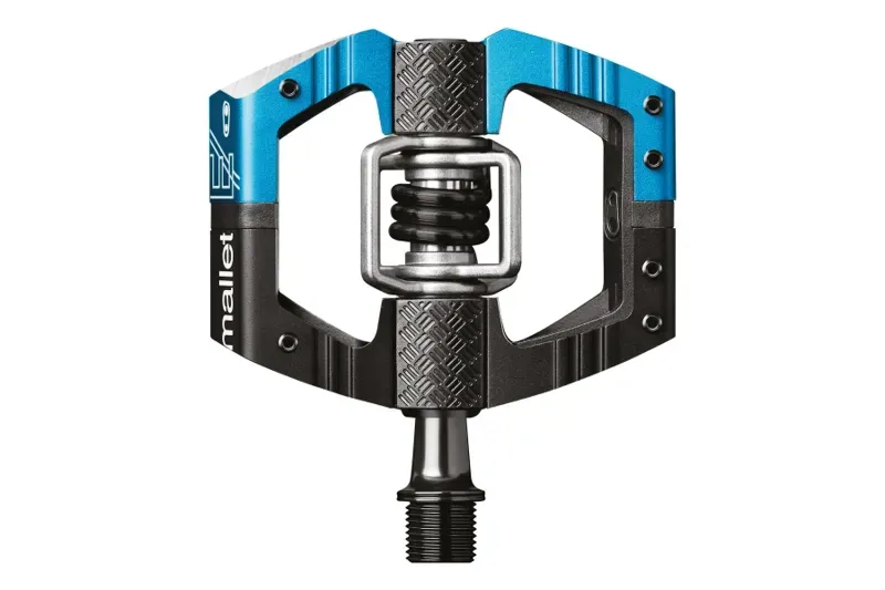 Crank Brothers Mallet E LS Pedals in Black/Blue