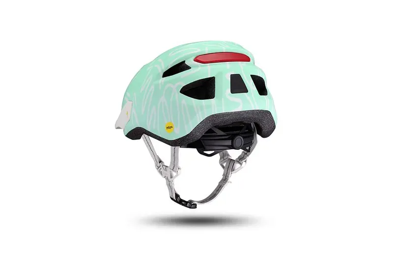 Specialized Shuffle 2 LED Child Helmet In Dune White Graphic-5