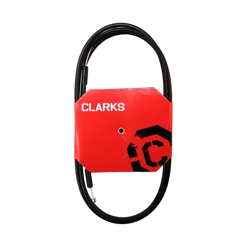 Clarks Universal S/S Gear Cable w/SP4 Outer Casing in Black