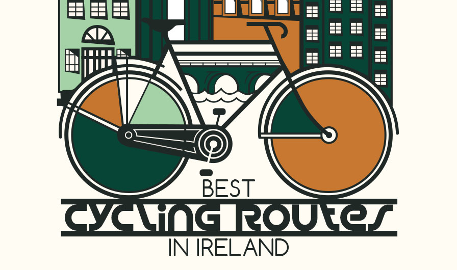 The Best Cycling Routes in Ireland: Infographic