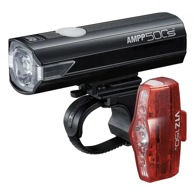 Cateye Ampp 500S/Viz 150 Combo Light Set