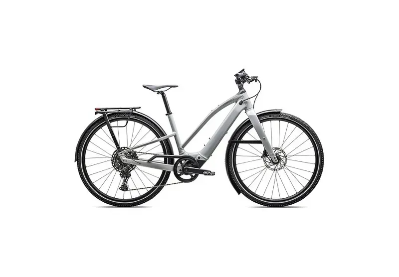 Specialized Turbo Vado SL 2 5.0 Step-Through Electric Hybrid Bike in Dove Gray
