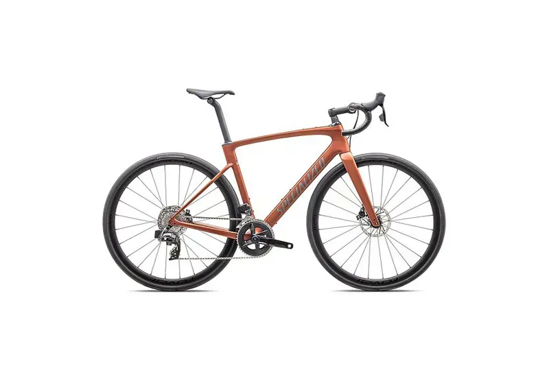 Specialized Roubaix SL8 Expert Carbon Road Bike in Copper/Smoke