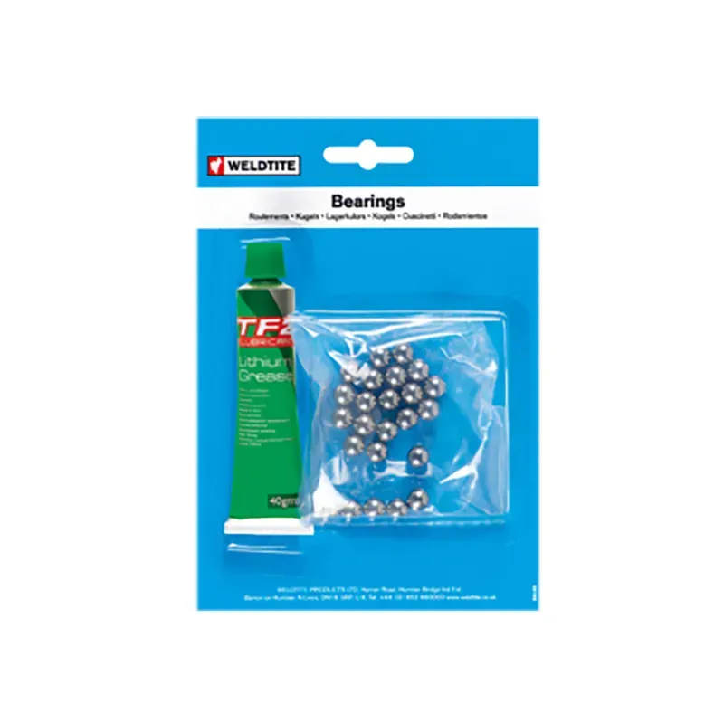 Weldtite 24 Balls 1/4 Ball Bearings and Grease