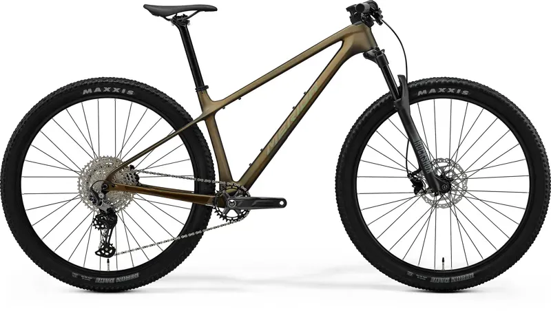 Merida Big Nine 3000 Mountain Bike In Silk Pineapple Gold/Green