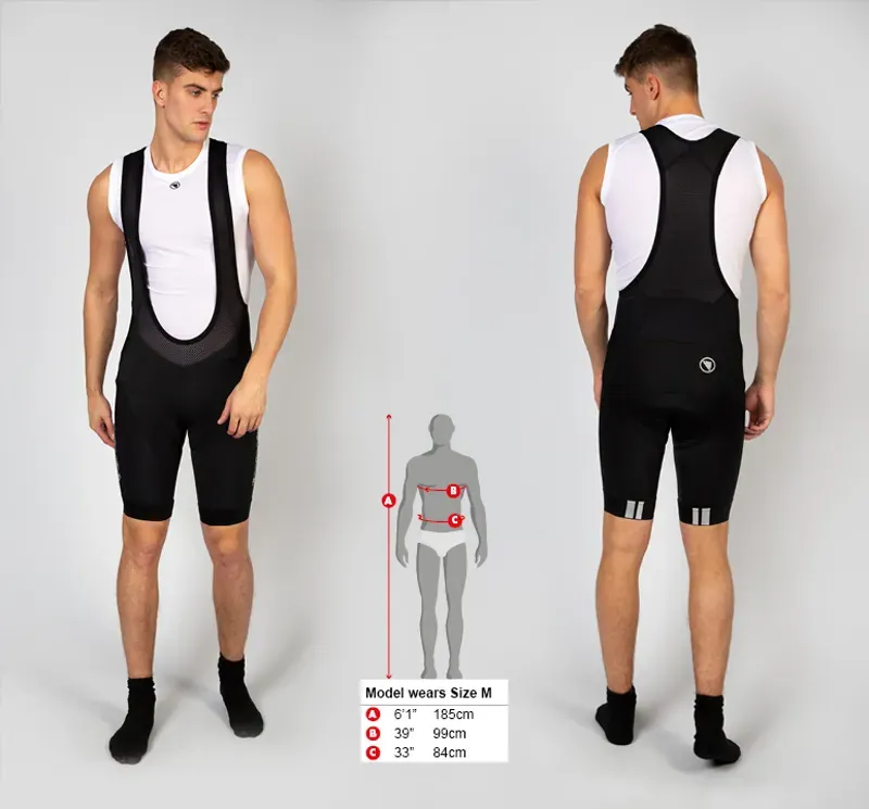 ENDURA FS260-PRO BIBSHORT BLACK S-6