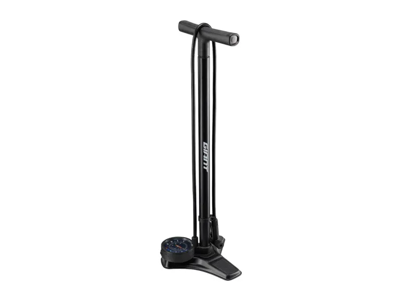 Giant Control Tower Elite Floor Pump With Base Mounted Gauge In Black