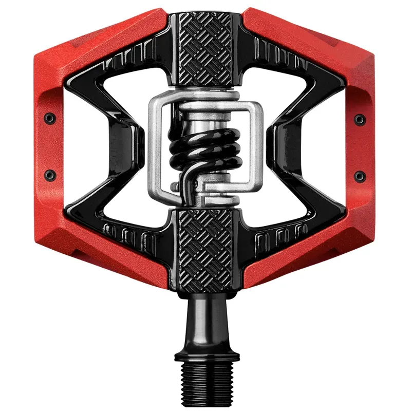 Crank Brothers Double Shot 3 Pedals in Red and Black-2