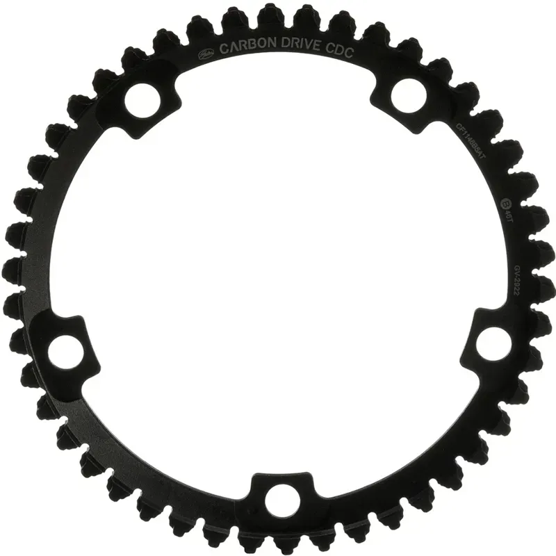 Gates Carbon Drive CDX Front Sprocket - 5-Bolt 130BCD Black