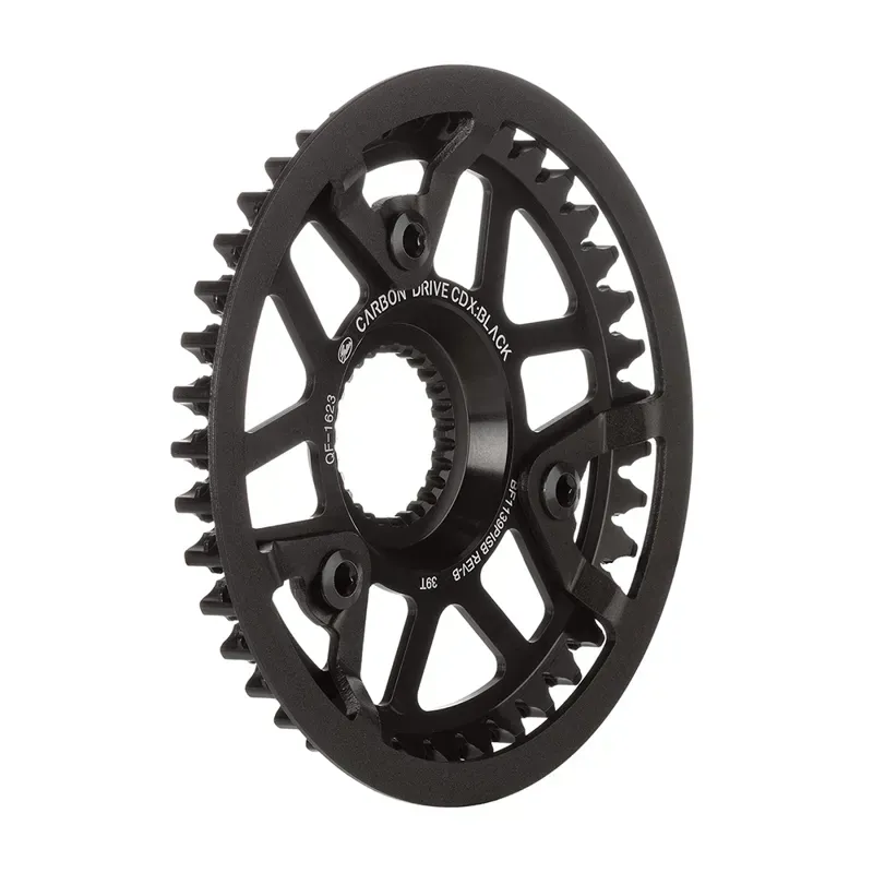 Gates Carbon Drive CDX Front Sprocket - Pinion Black-1