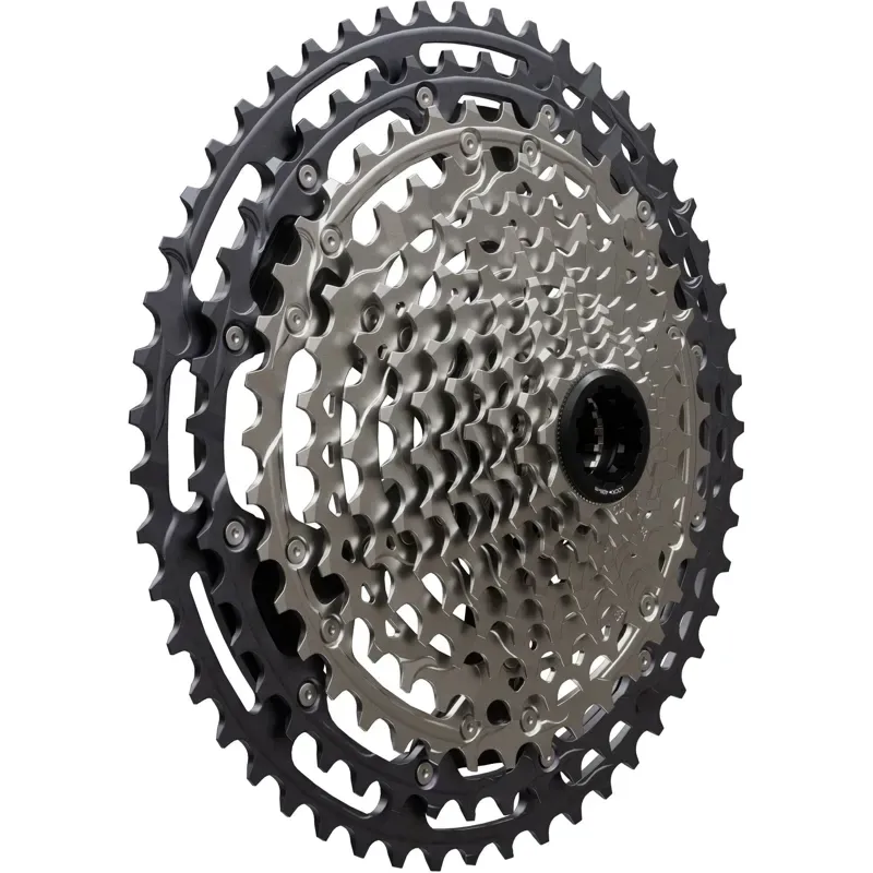 Shimano CS-M8200 XT 12-Speed 10- 51T Cassette In Silver/ Black -1