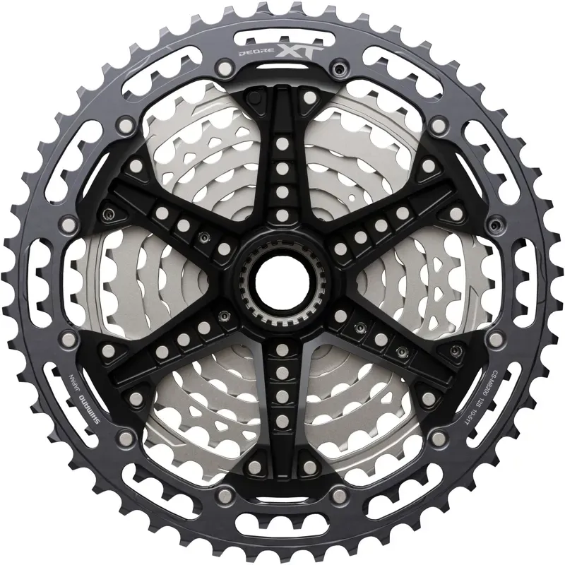 Shimano CS-M8200 XT 12-Speed 10- 51T Cassette In Silver/ Black -3