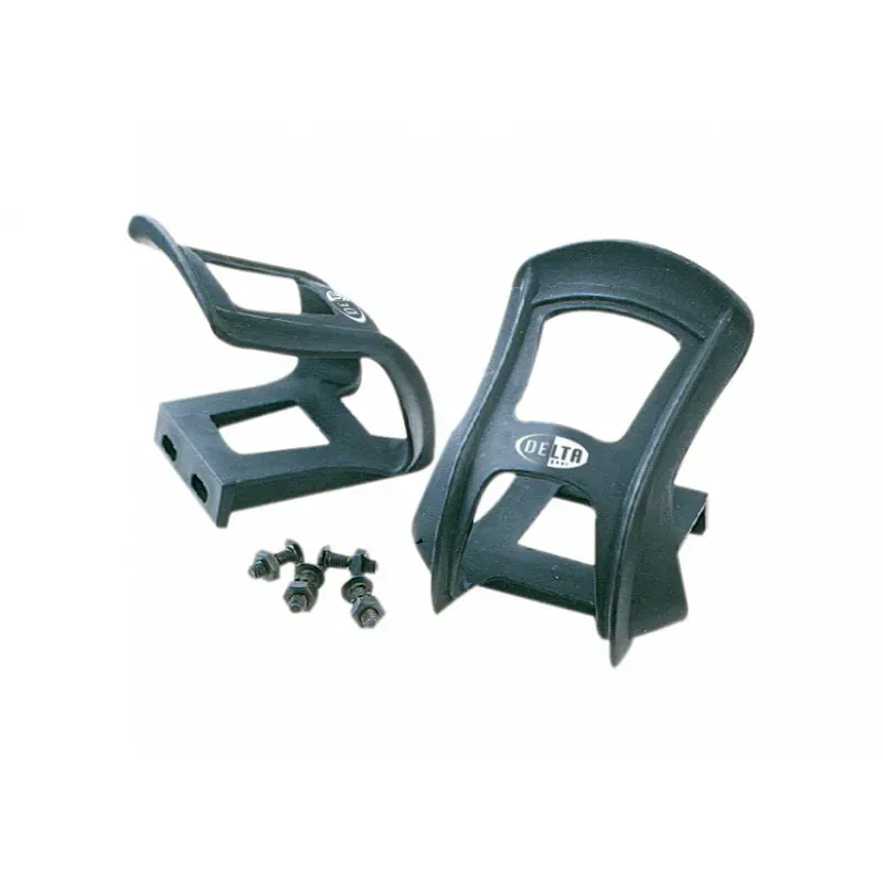 Delta Strapless Toe Clips in Black