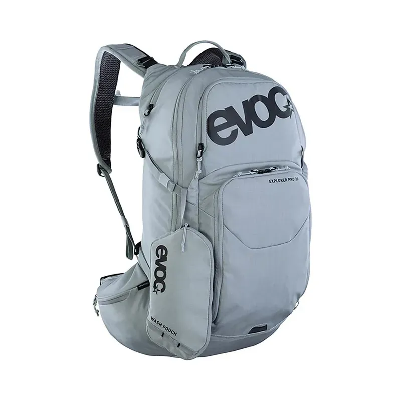 Evoc Explorer Pro 30 Litre Hydration Pack in Silver