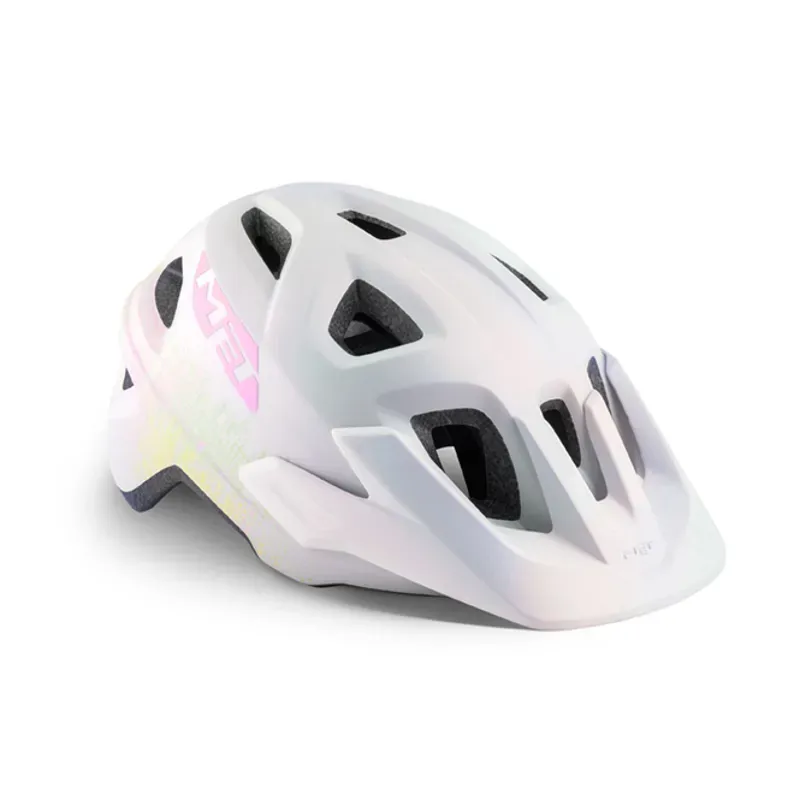 Met Eldar Kids Helmet in Iridescent White