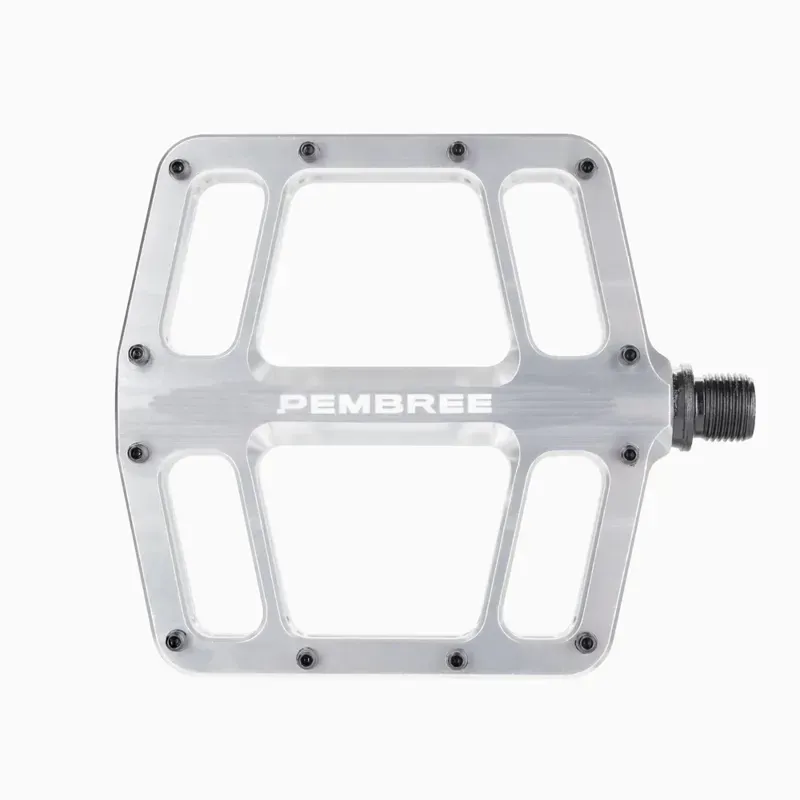 Pembree D3A Large Platform Pedals in Silver