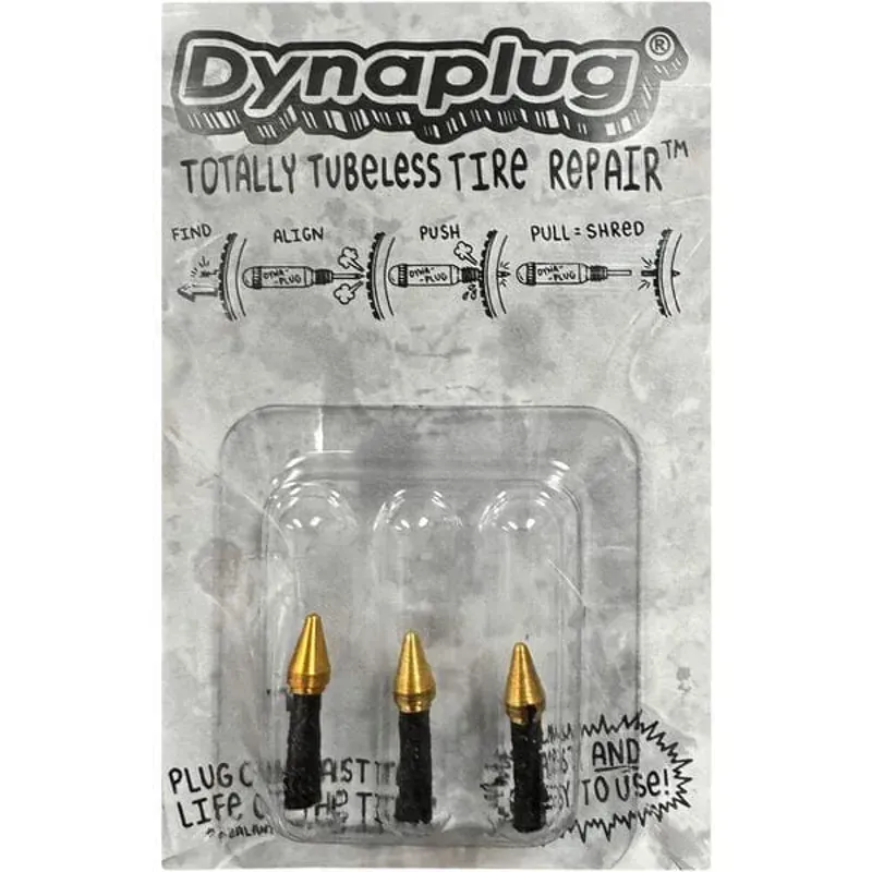 Dynaplug Softnose Plug 3-pack in Black/Gold