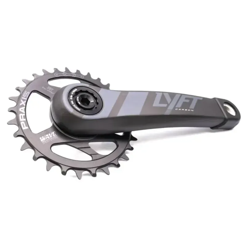 Praxis Works Lyft Carbon 175mm MTB Crankset in Black