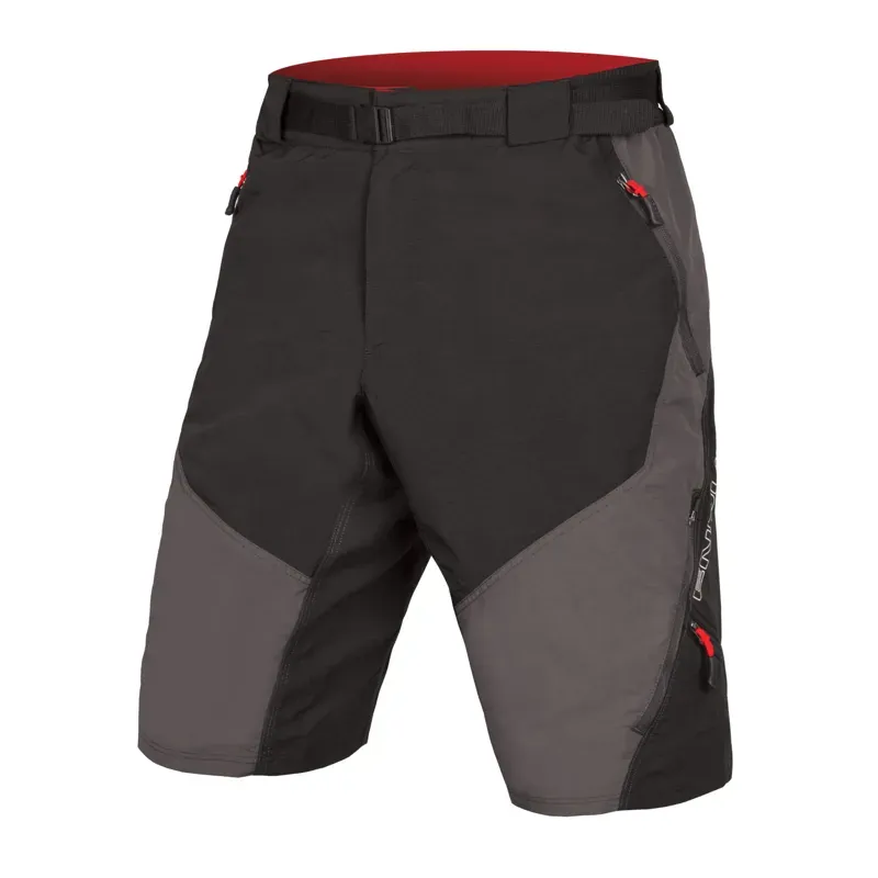 ENDURA HUMMVEE SHORT II WITH LINER GREY SMALL