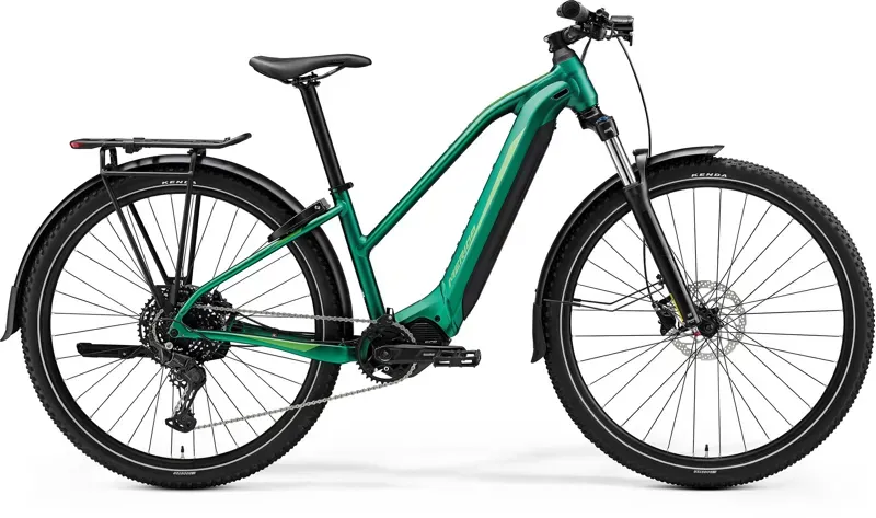 Merida eBig Tour 475 EQ Electric Bike in Green
