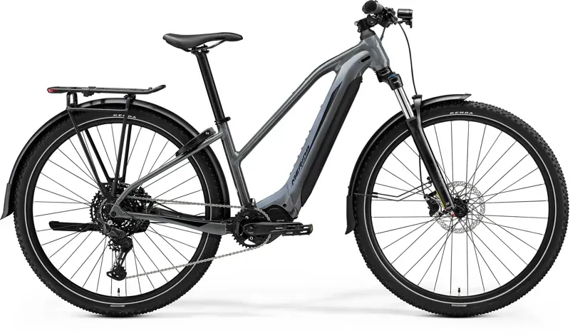 Merida eBig Tour 400 Electric Bike In Grey/Black
