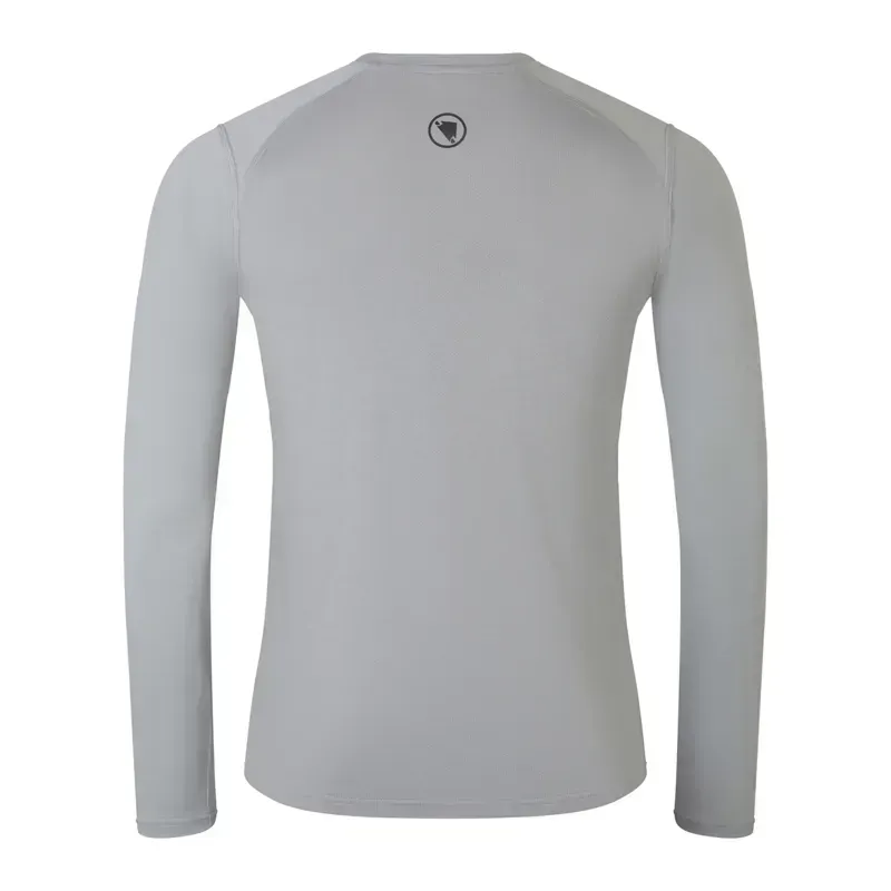 Endura Men's Loop Long Sleeve Tech Tee in Dreich Grey-1