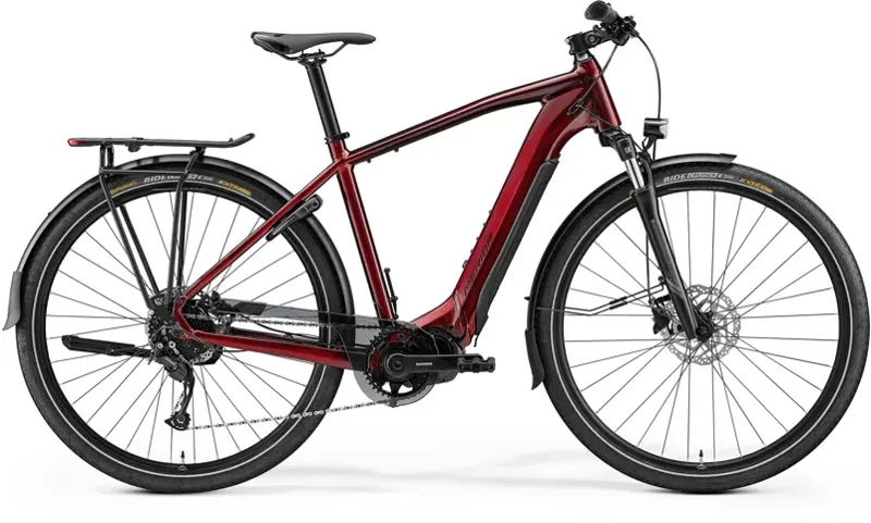 Merida eSpresso 400 S EQ Electric Bike in Red/Black Medium