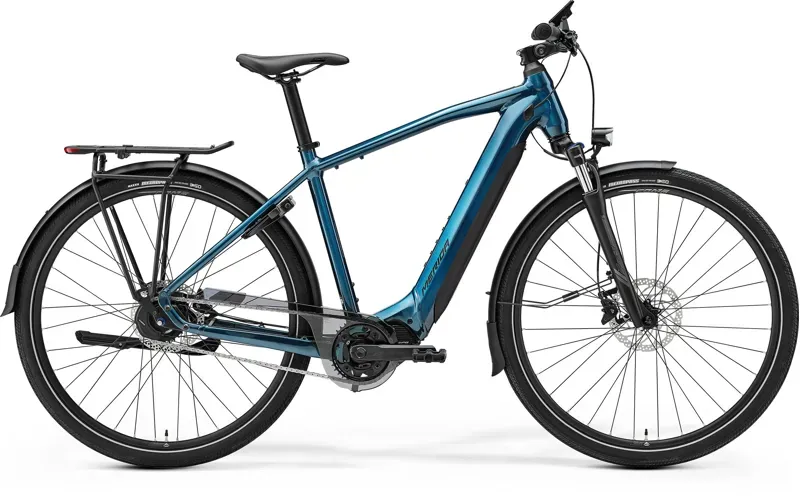 Merida eSpresso 775 EQ Electric Hybrid Bike In Teal/Black
