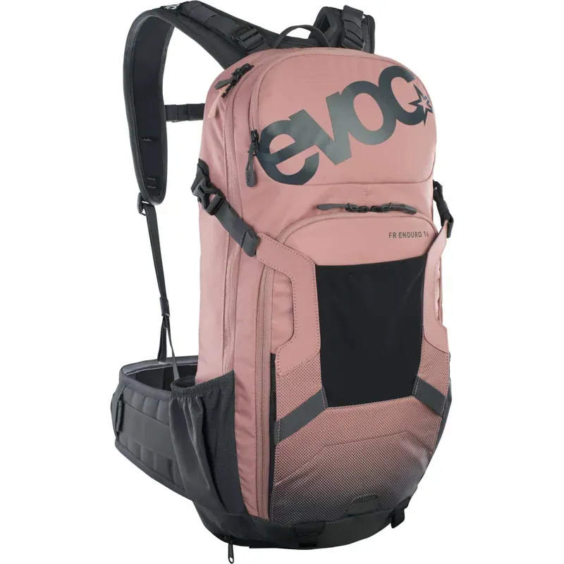EVOC FR Enduro Protector Backpack: Dusty Pink