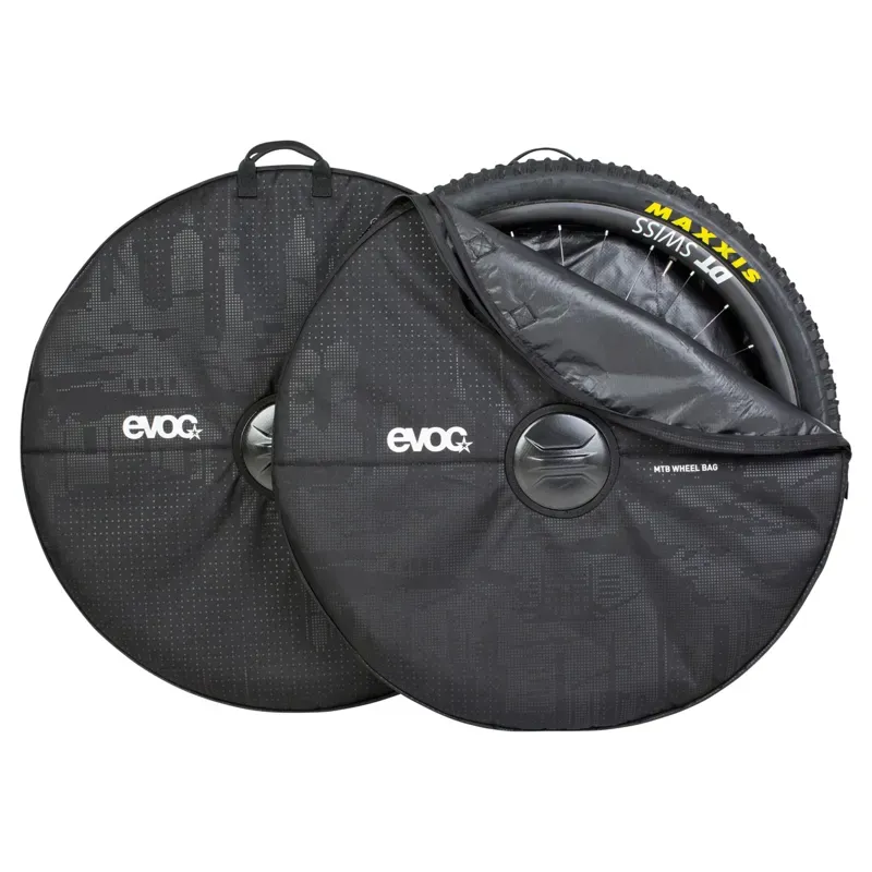 Evoc MTB Wheel Bag Twin Set in Black-1