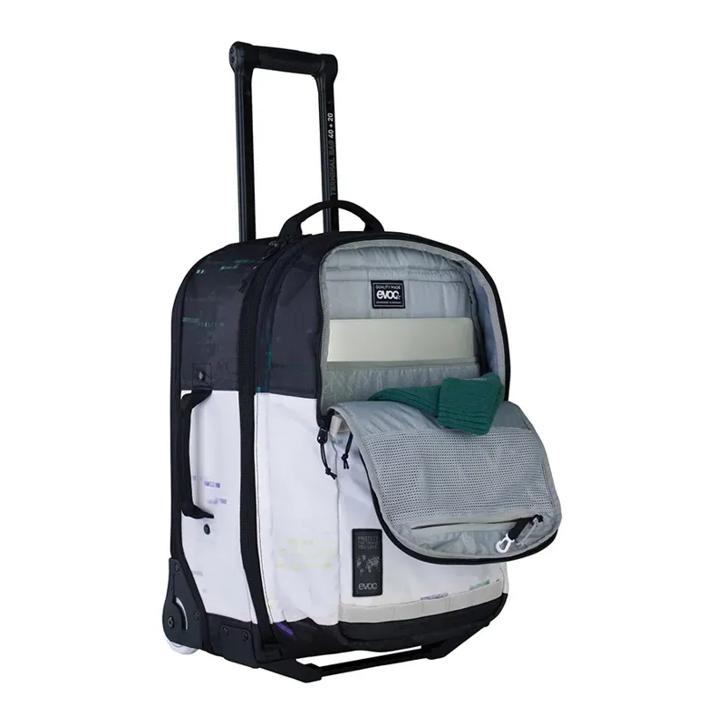 Evoc Terminal Bag 40+20 in White-3