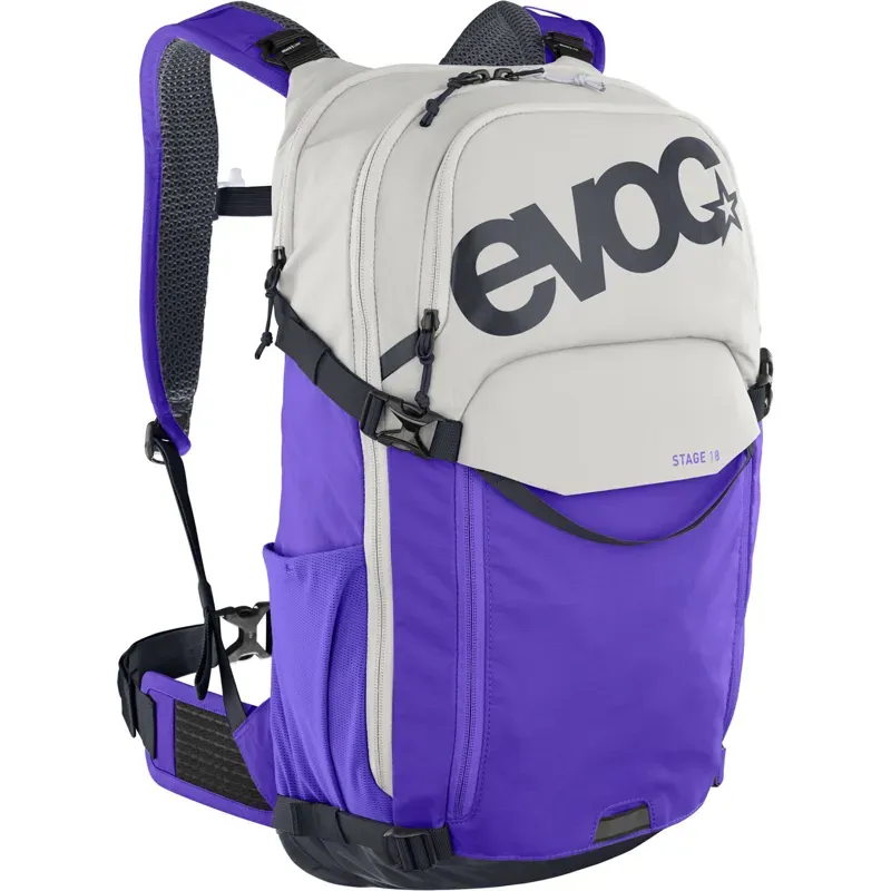 EVOC Stage 18 Bag 2026: SAND/VIOLET