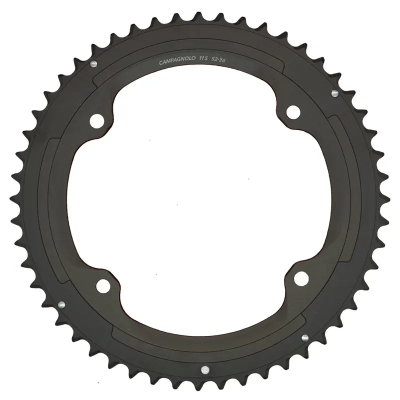 Campagnolo 4-Arm Sup Rec/Rec/Chorus 11x Chainring in Grey