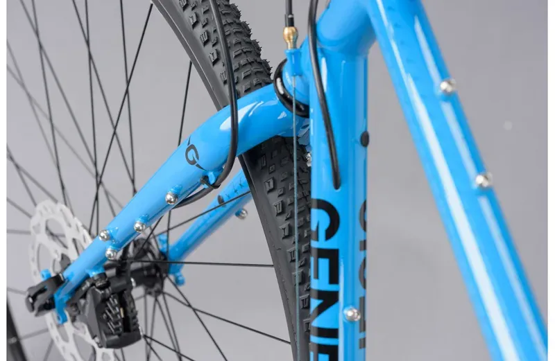 Genesis Croix De Fer 40 2023 Gravel Bike in Blue-6