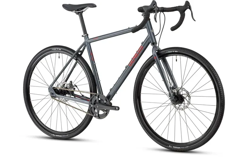 2021 Genesis Flyer Gravel Bike in Grey-1