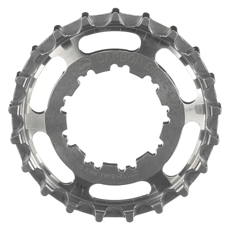 Gates Carbon Drive CDX 9-Spline Sprockets Silver-2