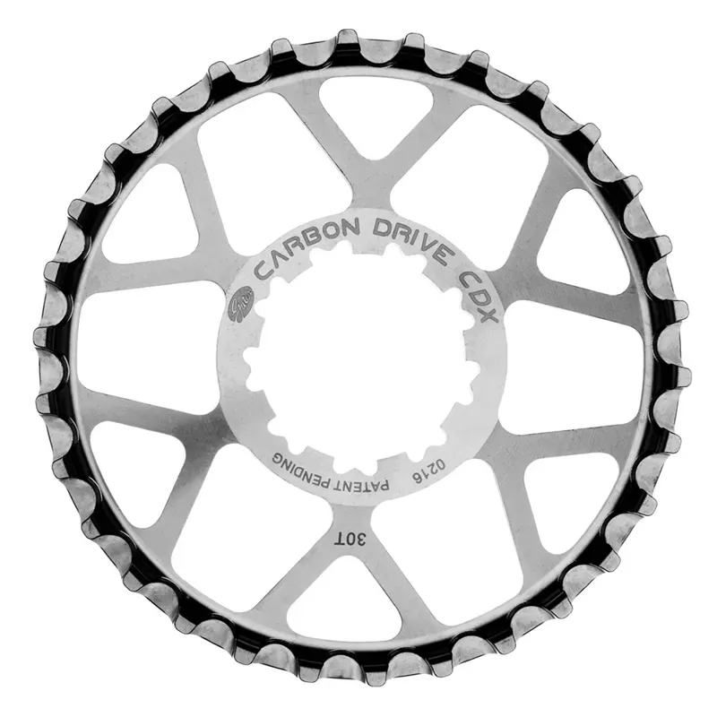 Gates Carbon Drive CDX 9-Spline Sprockets Silver-8
